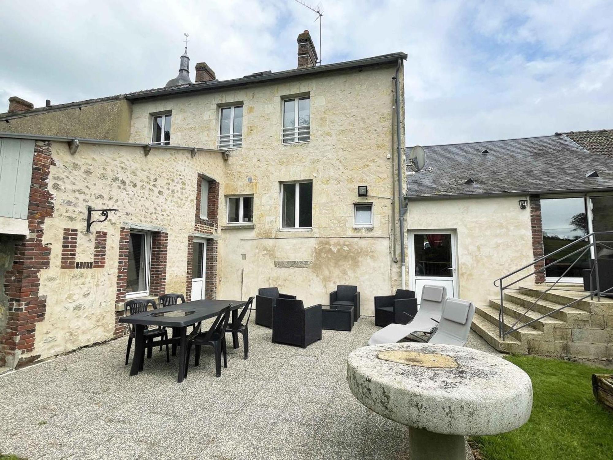 Maison Percheronne Spacieuse Avec Billard, Babyfoot, Et Jardin Clos, Animaux Bienvenus ! - Fr-1-497-65 La Mesniere Exterior foto