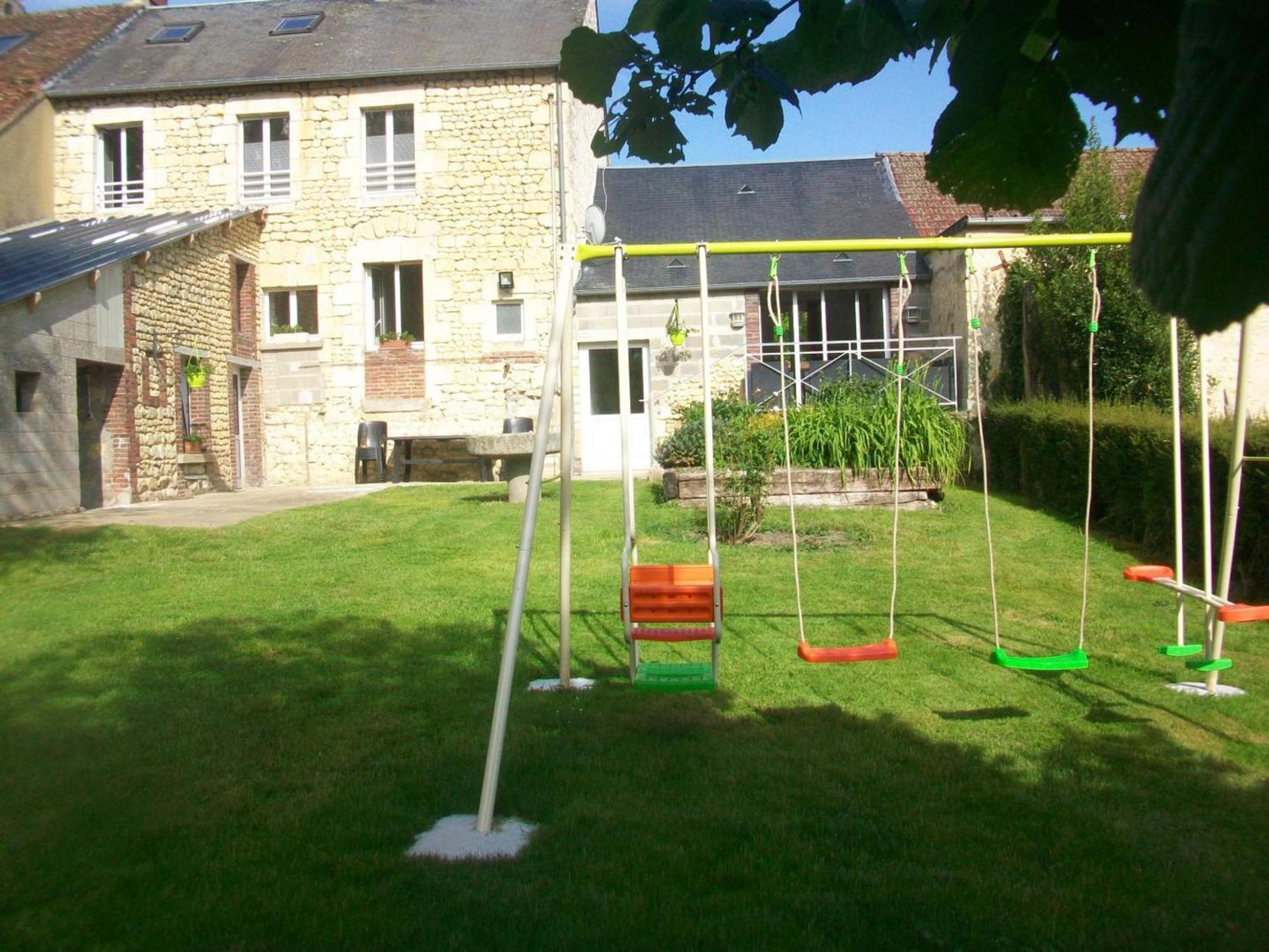 Maison Percheronne Spacieuse Avec Billard, Babyfoot, Et Jardin Clos, Animaux Bienvenus ! - Fr-1-497-65 La Mesniere Exterior foto
